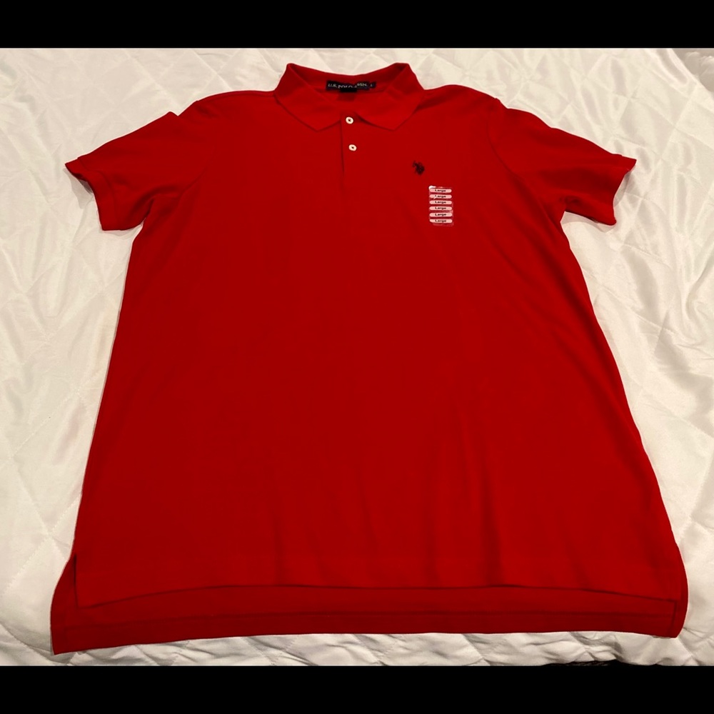 ‼️RED COLLARED SHIRT‼️